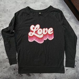 Love Retro Valentine Day Sweatshirt ❤️😍🥰